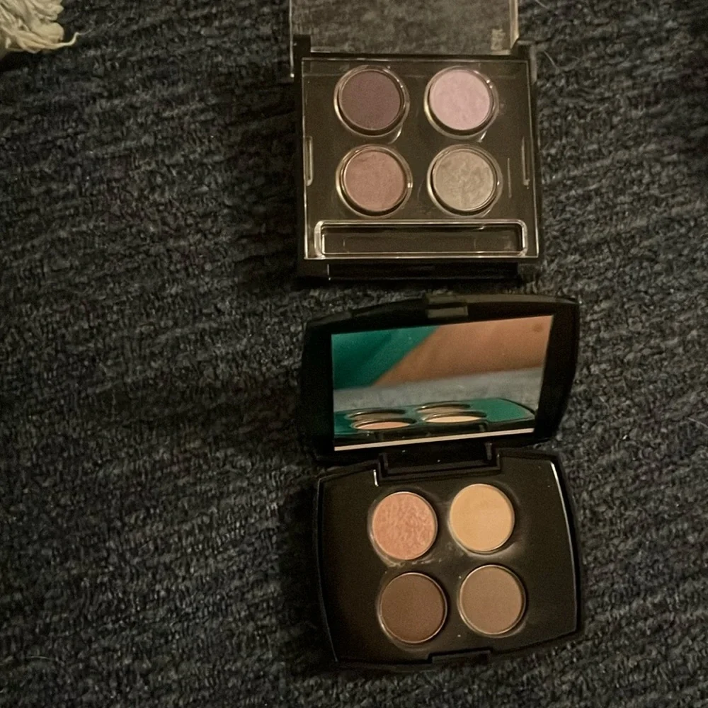 Lancome set of two eyeshadow palettes